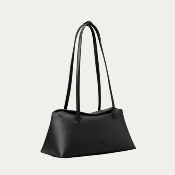 Freja New York Black Faux Leather Chrystie Bag - Picture 8 of 10